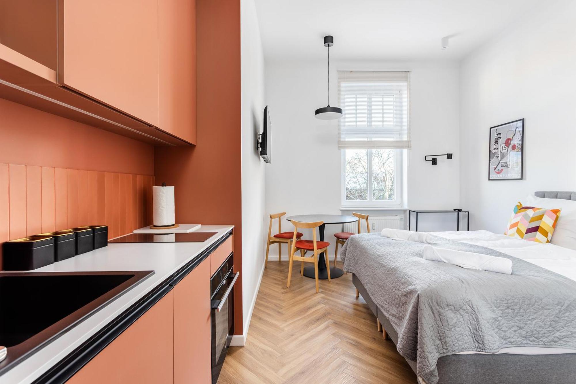Nowoczesne I Stylowe Studia Very Berry W Poznaniu By Noclegi Renters Exterior photo